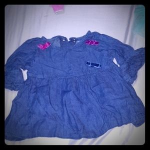 Cute jean sz 18 month shirt
